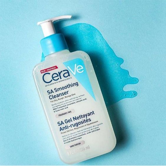 Cerave SA Smoothing Cleanser 236ml (FRANCE)