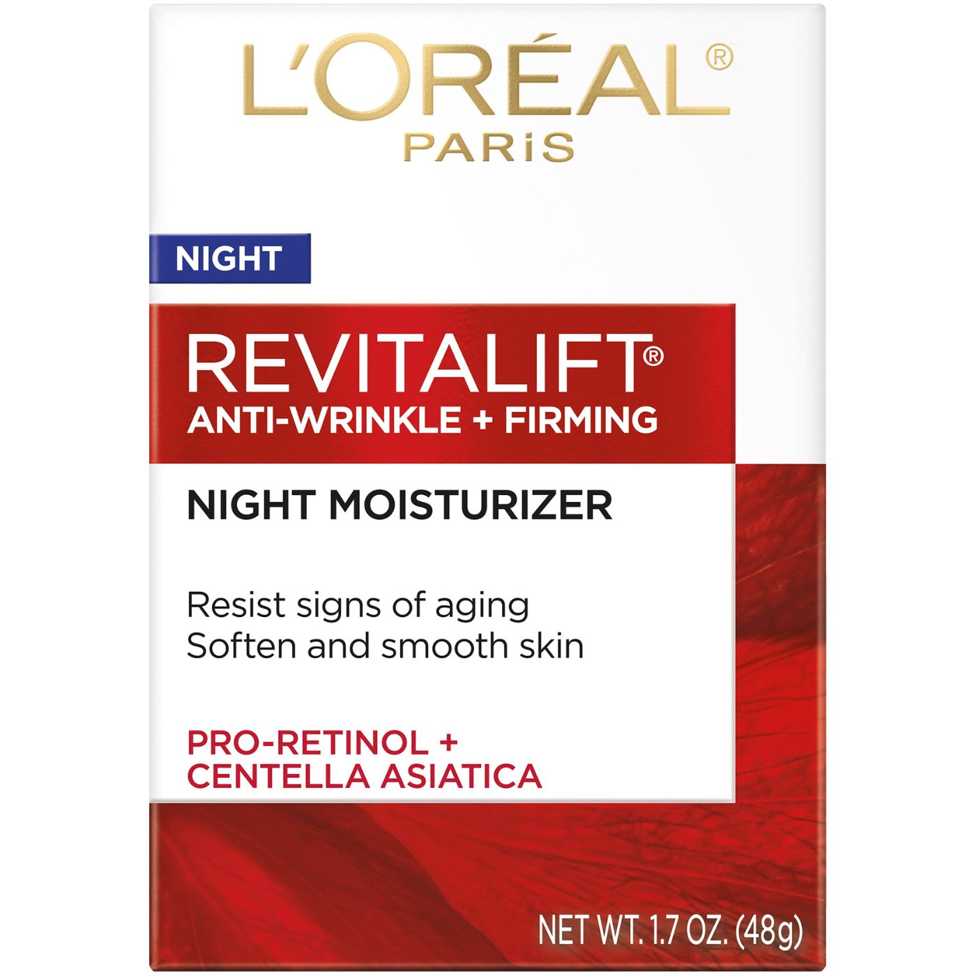 Loreal Revitalift Anti Wrinkle + Firming Night Moisturizer 48g